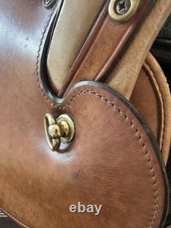 Sommer trekking saddle- adjustable- with western fenders and stirrups