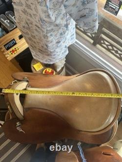 Sommer trekking saddle- adjustable- with western fenders and stirrups