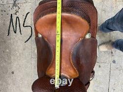 Sonny Cranson 16 Cutting Saddle Good Condition