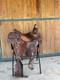 South Texas Tack Ranch Cutter Smooth Rough Out Western Cow Horse Saddle 16