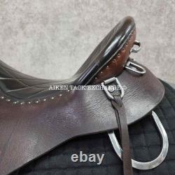 Steele Classic Trail Western Saddle, 16.5 Seat, Wide Tree (Read Description)