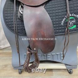 Steele Classic Trail Western Saddle, 16.5 Seat, Wide Tree (Read Description)