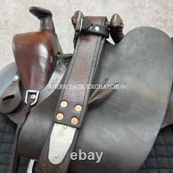 Steele Classic Trail Western Saddle, 16.5 Seat, Wide Tree (Read Description)