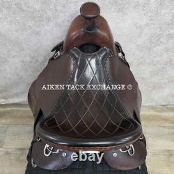 Steele Classic Trail Western Saddle, 16.5 Seat, Wide Tree (Read Description)