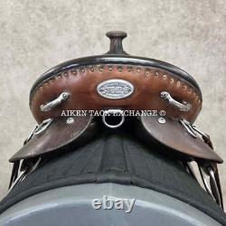 Steele Classic Trail Western Saddle, 16.5 Seat, Wide Tree (Read Description)