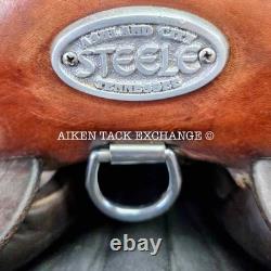 Steele Classic Trail Western Saddle, 16.5 Seat, Wide Tree (Read Description)