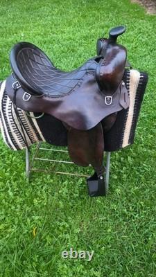 Steele Outlaw Trail Saddle Western very good used condition