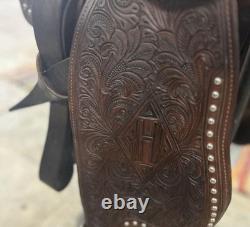 Sterling Custom Western Saddle 16.5