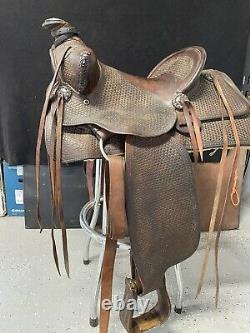 Sterling Silver Western Saddle