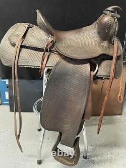 Sterling Silver Western Saddle