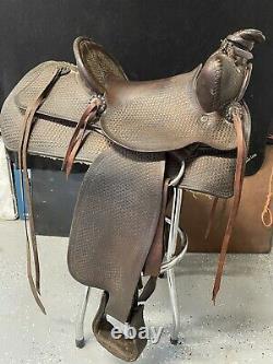 Sterling Silver Western Saddle