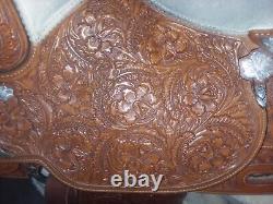 Stunning Broken Horn Silver western show saddle, a true work of art