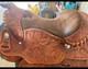 Stunning Macpherson Western Show Saddle Hand Tooled 15 Western Show Or Pleasure