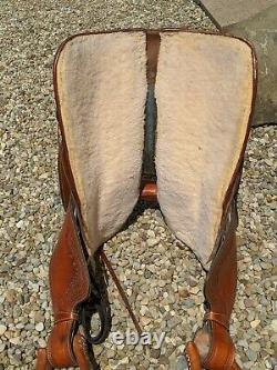 Super comfortable padded seat used 16 Tex Tan Flex Tree Western Saddle