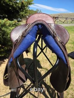 Syd Hill Austrailian Stock Saddle, saddle pad, bags, cinch excellent condition