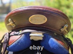 Syd Hill Austrailian Stock Saddle, saddle pad, bags, cinch excellent condition