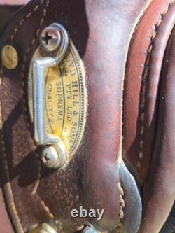 Syd Hill Austrailian Stock Saddle, saddle pad, bags, cinch excellent condition