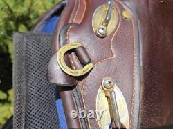 Syd Hill Austrailian Stock Saddle, saddle pad, bags, cinch excellent condition