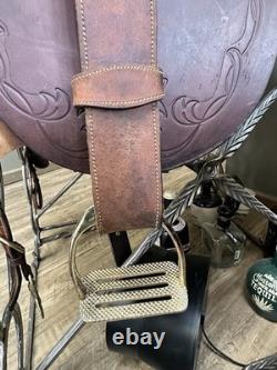 Syd Hill & Sons Suprema Australian Stock Saddle 17 seat (Brisbane Made)