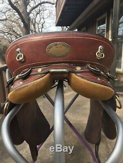 Syd Hill & Sons Suprema Super Drafter Poley Australian Saddle 16