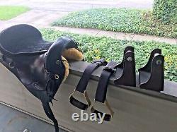 Synergist Western Endurance Saddle 16 Women's Seat Narrow Tree