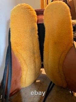 Synergist Western Saddle 17 Seat with the famous jean seamEnglish rigging