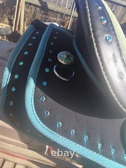 Synthetic Western Barrel Racing Horse Saddle