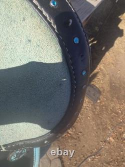 Synthetic Western Barrel Racing Horse Saddle