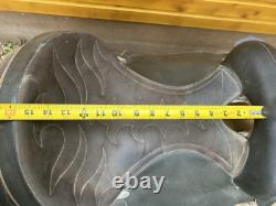 Synthetic Wintec western trail saddle, used, lightweight, see pics