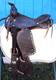 The American Childs Show Saddle- 12 Silver/padded Seat -tooled Design- Great