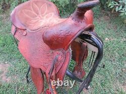 THE AMERICAN Vintage Western Saddle 15