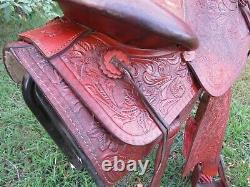 THE AMERICAN Vintage Western Saddle 15