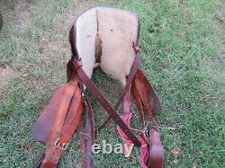 THE AMERICAN Vintage Western Saddle 15