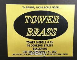 TOWER BRASS UK O-gauge 1/43 Saddle Tank steam 1361 G. W. R. Great Western