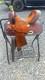 Tt Saddlery Barrel Racing Western Saddle Brown Leather 12