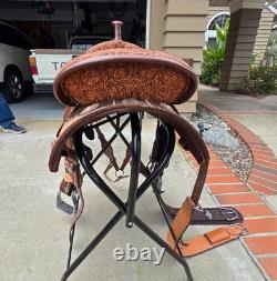 Tactical Western Saddle Complete Set, 16