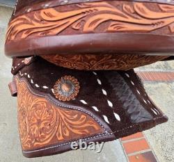 Tactical Western Saddle Complete Set, 16