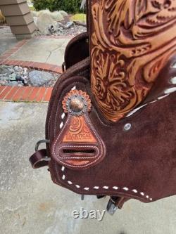 Tactical Western Saddle Complete Set, 16