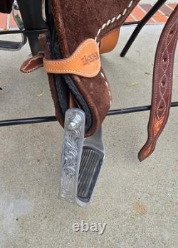 Tactical Western Saddle Complete Set, 16