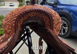 Tactical Western Saddle Complete Set, 16