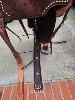 Tactical Western Saddle Complete Set, 16