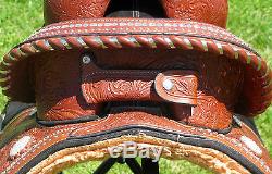 Tammy Fischer Barrel Saddle 14.5 W, A Bling Beauty