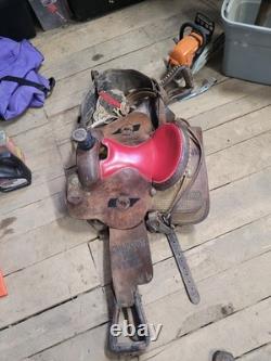 Team Roping Saddle 15 Scott Thomas Brand