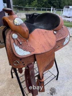 Ten Tan Western Horse Saddle 15in AQHA prize