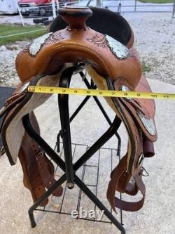 Ten Tan Western Horse Saddle 15in AQHA prize