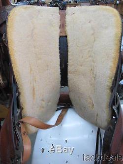 Tennessean Golden Supreme Gaited Horse Trail Saddle 17 Lightly Used