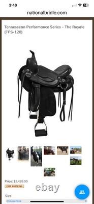 Tennessean Performance Series TPS 120 Royale Gaited Western Saddle