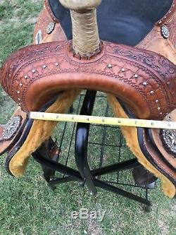 Tex Tan 15 Inch Barrel Saddle