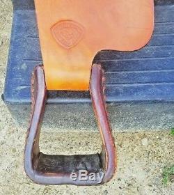 Tex Tan 17 Inch Western Saddle FQHB in EXCELLENT condition