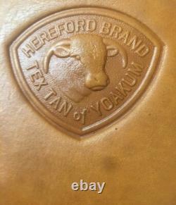 Tex Tan By Yoakum Hereford Brand Western Leather Saddle